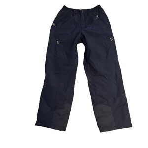 Polar Edge Silver Series Men's Ski Snow Pants Black‎ Sz S Inner Snow Gator EUC